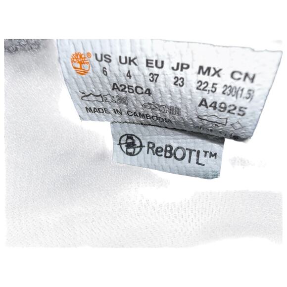 PRE LOVED Good2Excellent Black Timberland with Elevated Heel Size 6 - Picture 7 of 7